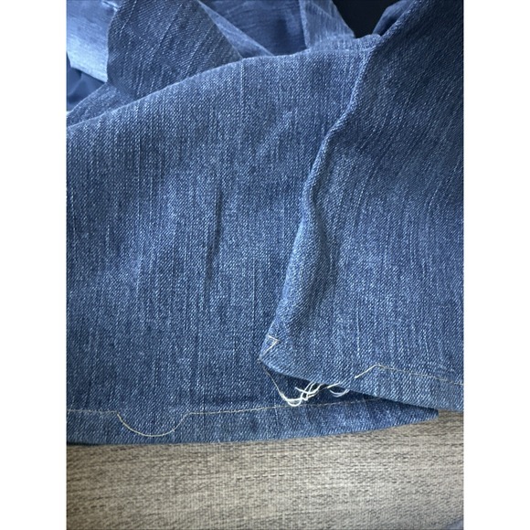 Silver Eden Boot Cut Distressed Medium Wash Embroidered Denim Size 32 - Picture 13 of 13